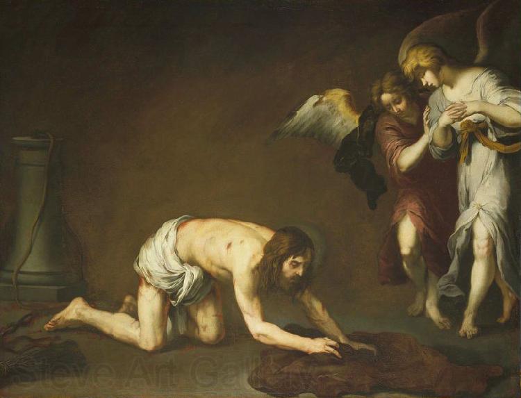 Bartolome Esteban Murillo Christ after the Flagellation Germany oil painting art